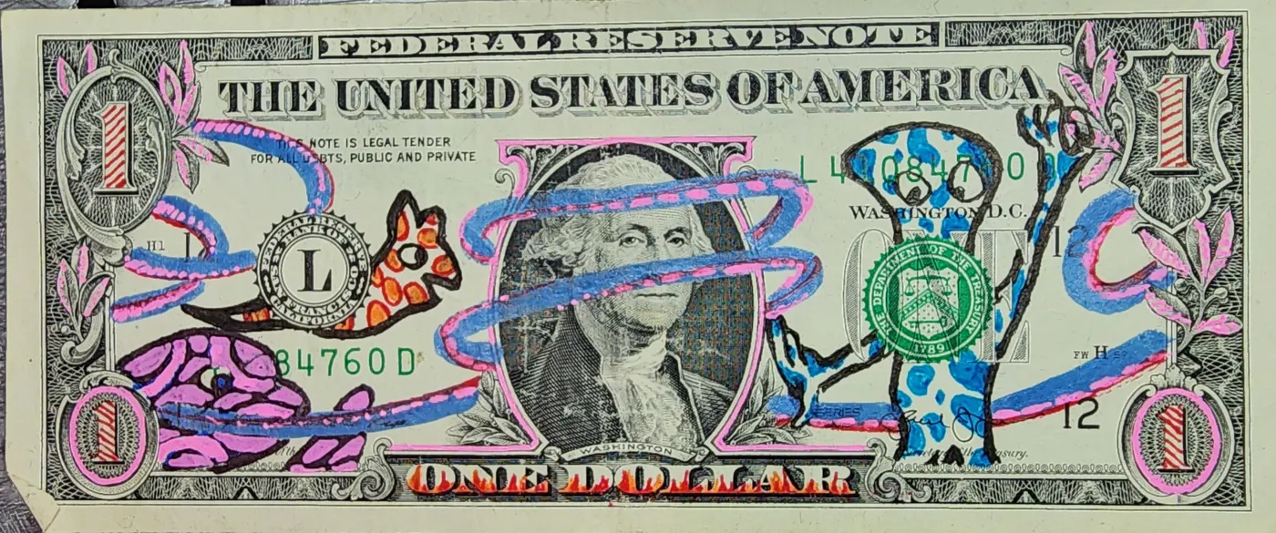 Dollar Bill Art #2