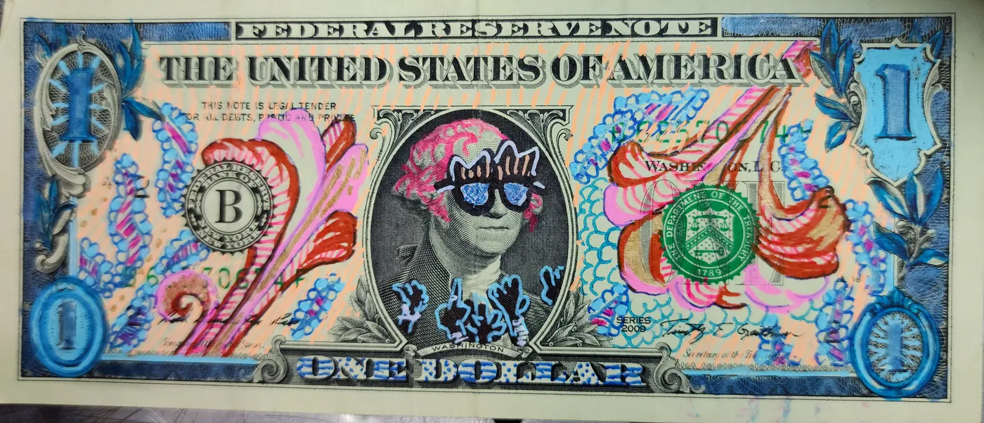 Dollar Bill Art #3