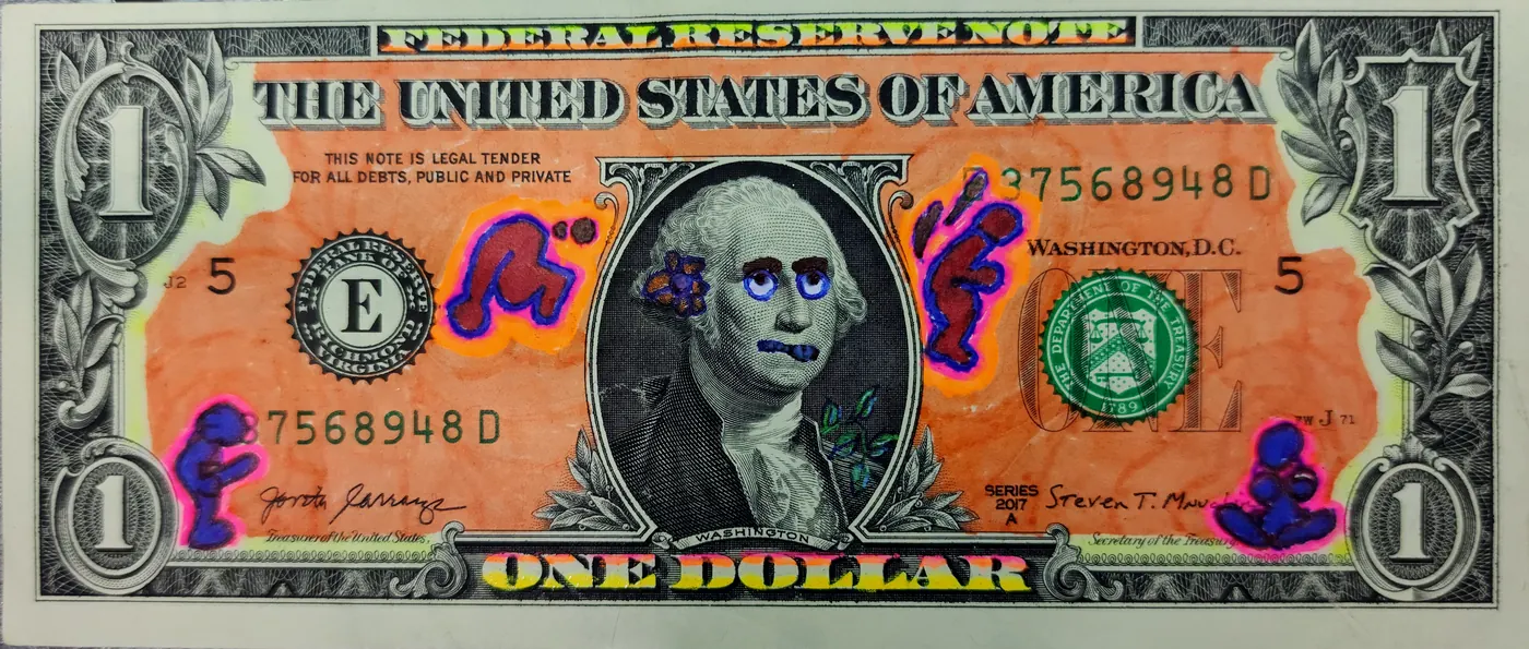 Dollar Bill Art #6
