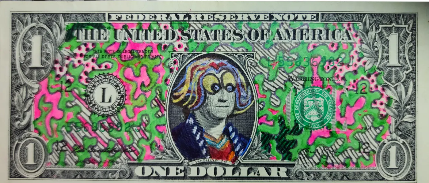 Dollar Bill Art #10