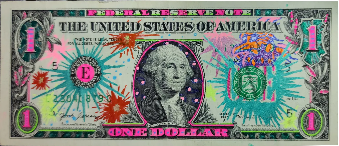 Dollar Bill Art #11