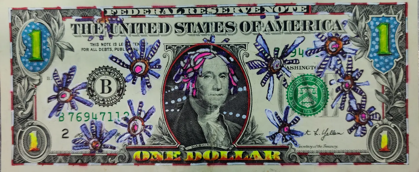 Dollar Bill Art #18