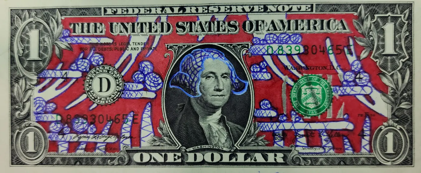 Dollar Bill Art #19