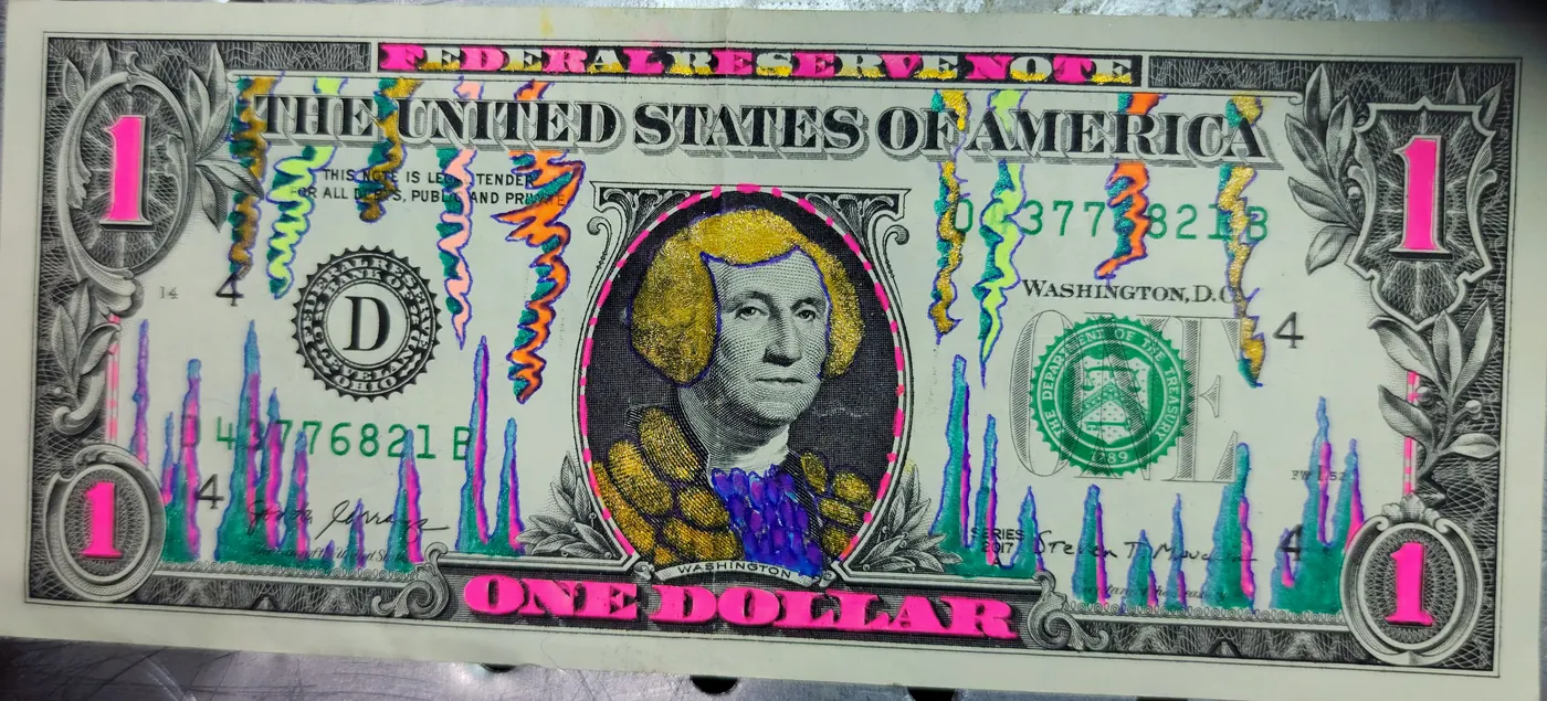 Dollar Bill Art #23