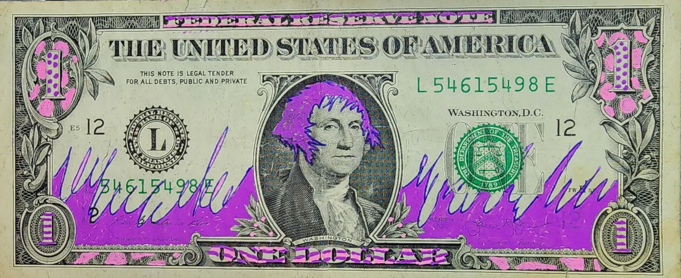 Dollar Bill Art #46