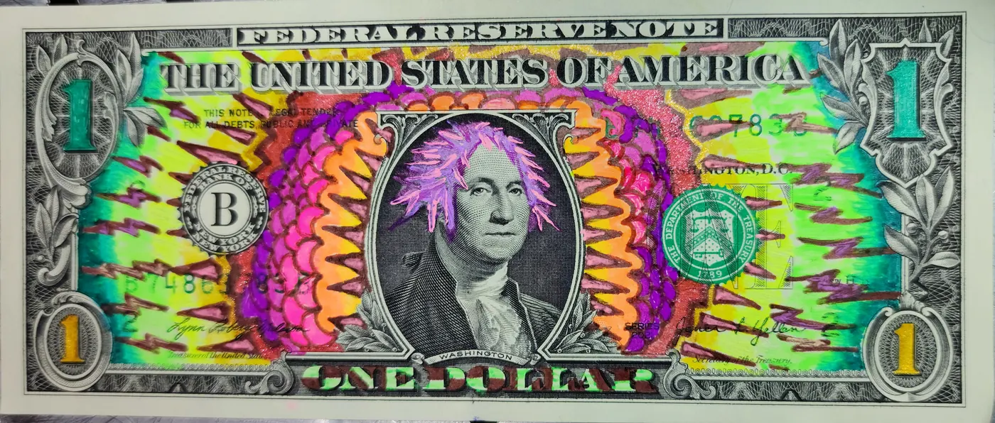 Dollar Bill Art #225