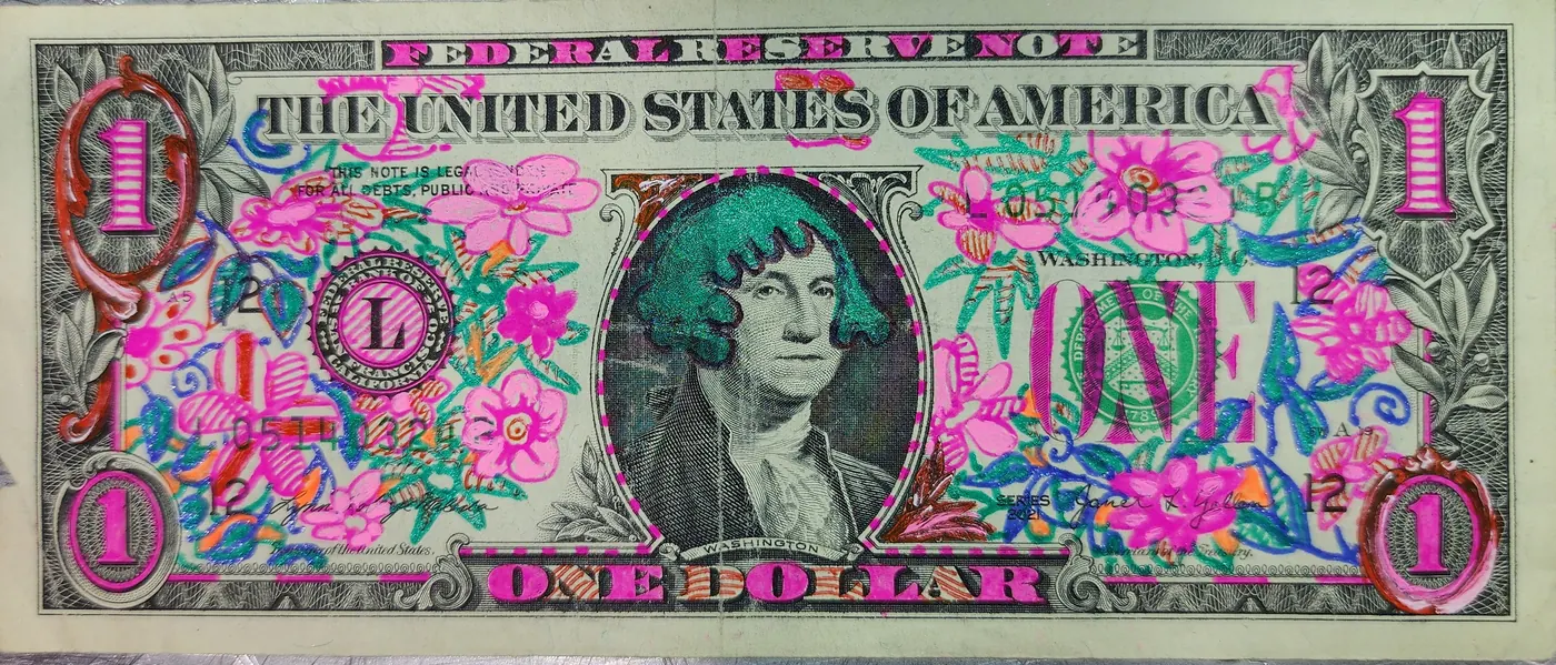 Dollar Bill Art #265