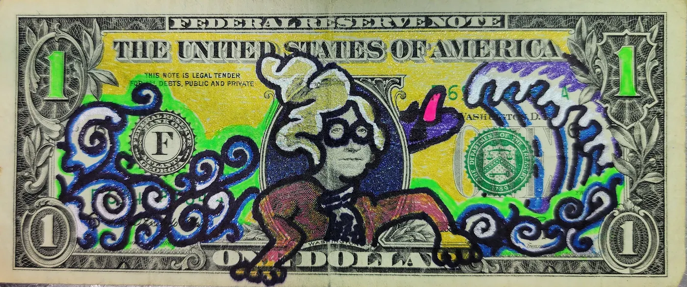 Dollar Bill Art #270