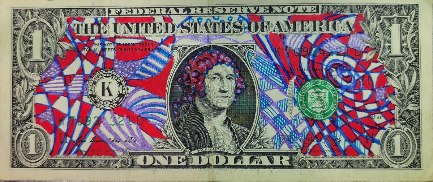 Dollar Bill Art #271