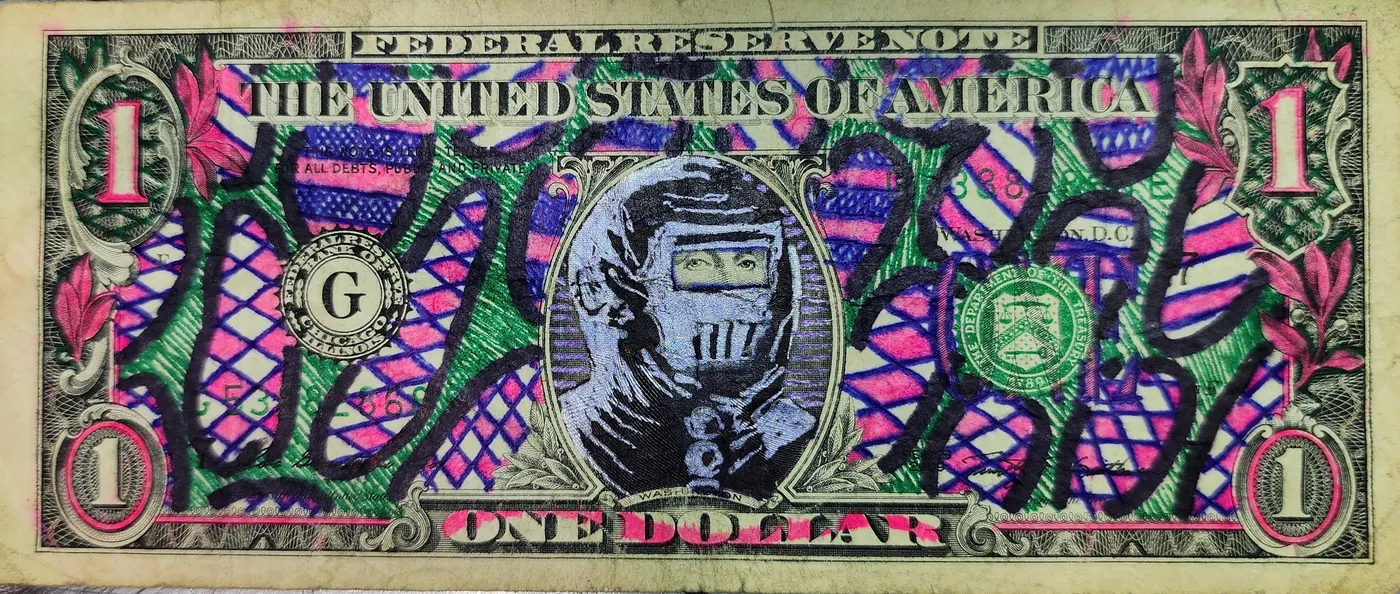 Dollar Bill Art #276
