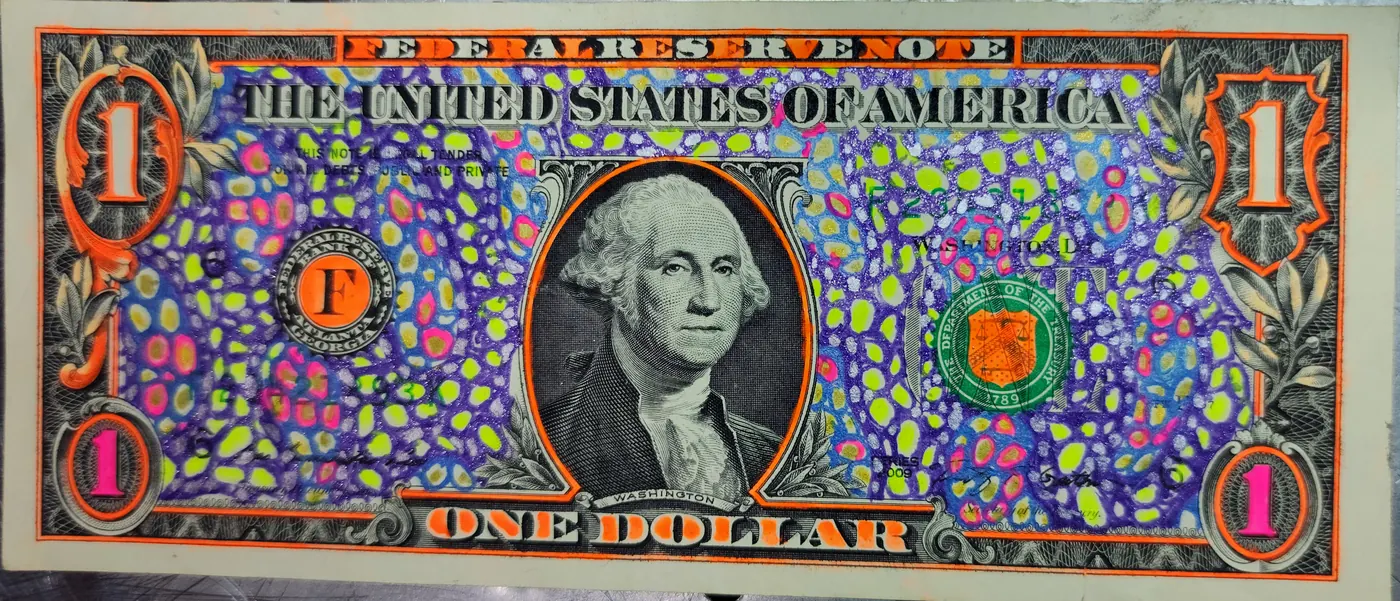 Dollar Bill Art #279
