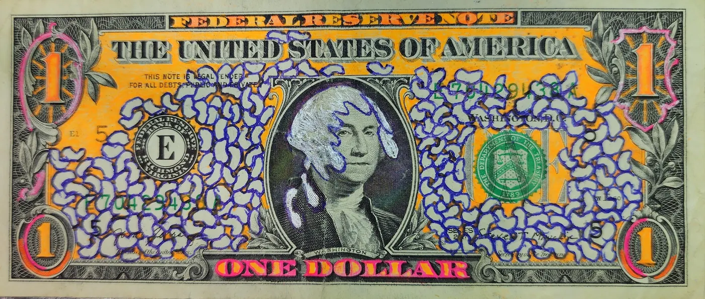 Dollar Bill Art #310