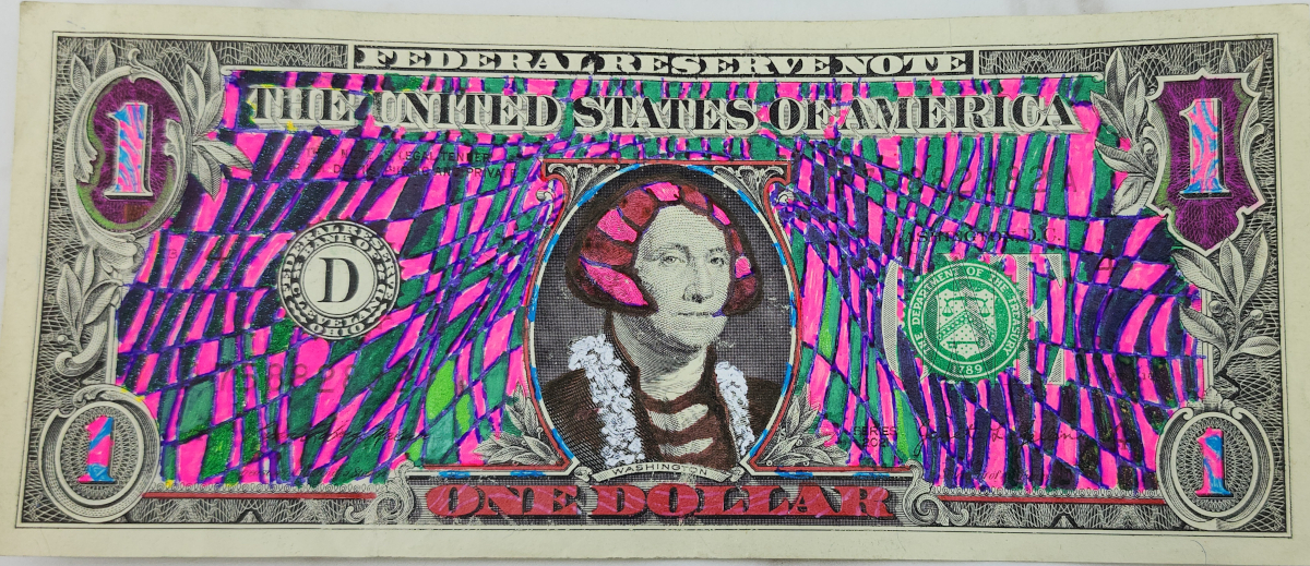 Dollar Bill Art #460