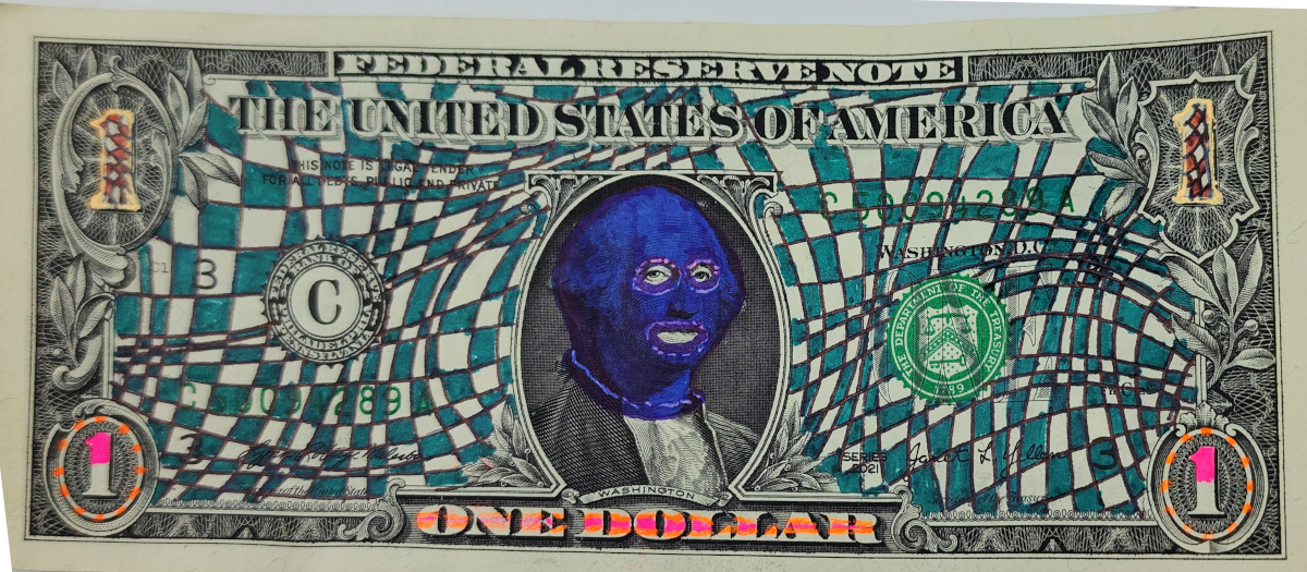Dollar Bill Art #462