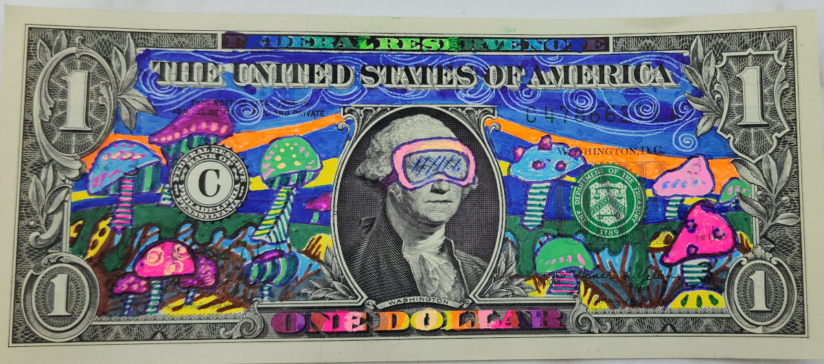 Dollar Bill Art #466