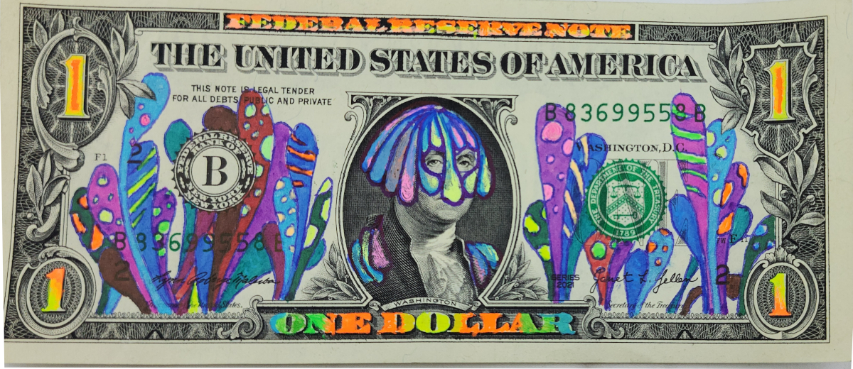 Dollar Bill Art #467