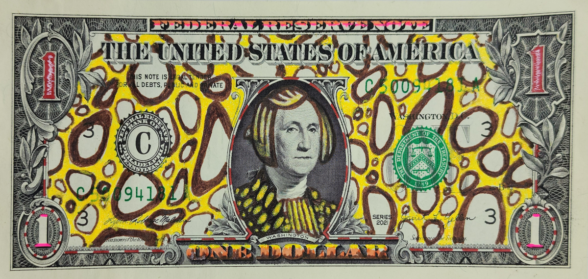 Dollar Bill Art #469