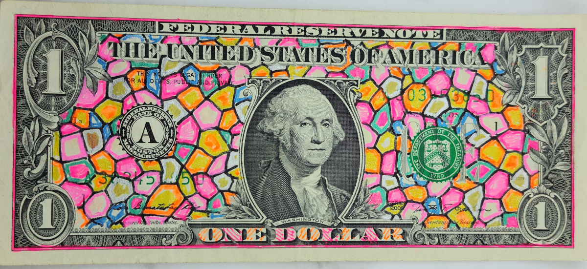 Dollar Bill Art #476